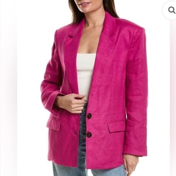 FARM Rio Fuchsia blazer and pants set - Picture 1 of 14